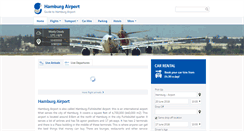 Desktop Screenshot of hamburgairport.org