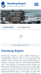 Mobile Screenshot of hamburgairport.org